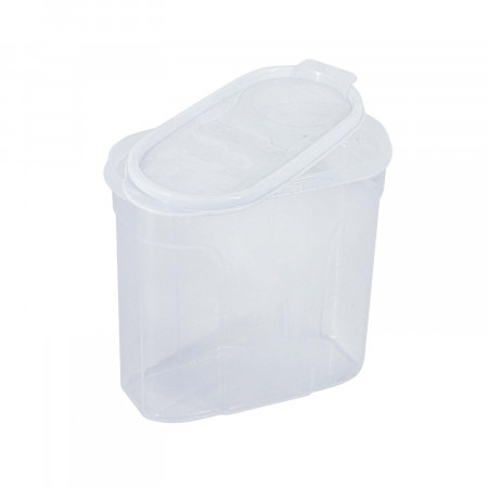 Bote con Tapa Dispensadora 1.7L Blanco 20x9.5x17.5cm 7house Accesorios de Cocina 3