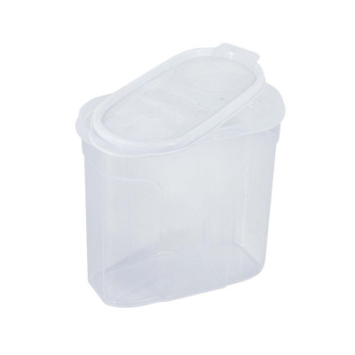 Recipiente com tampa dispensadora de 1,7 L, branco, 20x9.5x17.5cm, 7house, Acessórios de cozinha 3