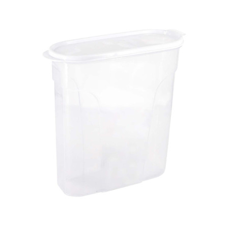 Recipiente com tampa dispensadora de 4 L, branco 25.5x10.5x26.5cm 7house Acessórios de cozinha 1
