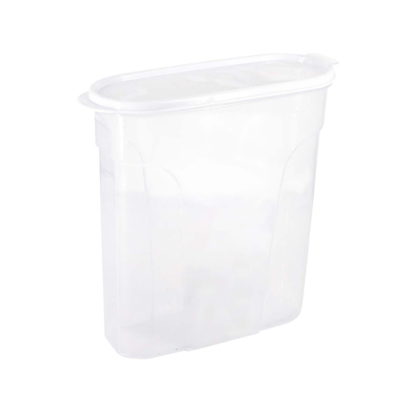 Bote con Tapa Dispensadora 4L Blanco 25.5x10.5x26.5cm 7house Accesorios de Cocina 1