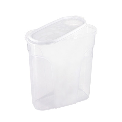 Recipiente com Tampa Dispensadora 4 L Branco 25.5x10.5x26.5cm 7house Acessórios de Cozinha 3