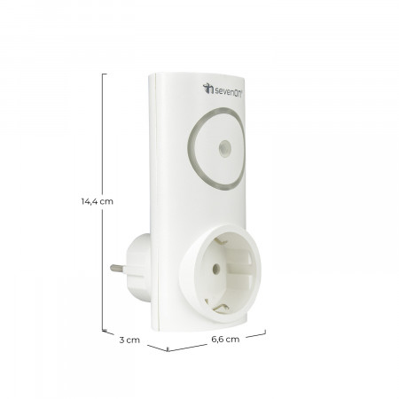 Controlador de ar condicionado WiFi Smart Plug via smartphone/APP 7hSevenOn Home Smart Plugs 5
