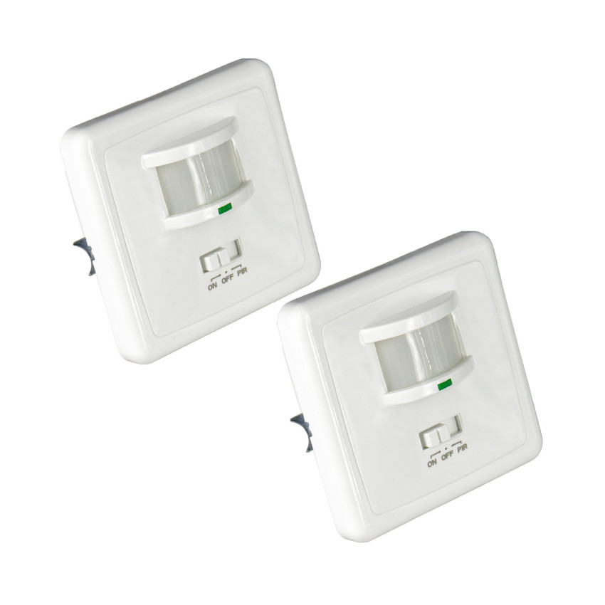 Pack 2 Interruptores con Sensor Infrarrojo de Movimiento y Sensor Crepuscular 7hSevenOn Home Enchufes Inteligentes 1