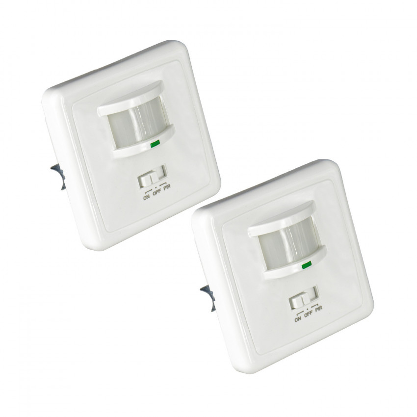 Pack 2 Interruptores con Sensor Infrarrojo de Movimiento y Sensor Crepuscular 7hSevenOn Home Enchufes Inteligentes 1