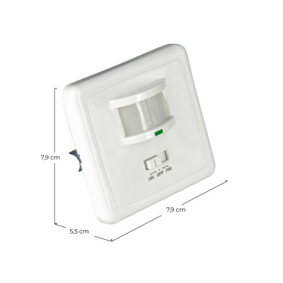 Pack 2 Interruptores con Sensor Infrarrojo de Movimiento y Sensor Crepuscular 7hSevenOn Home Enchufes Inteligentes 3