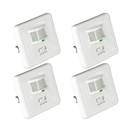 Pack 4 Interruptores con Sensor Infrarrojo de Movimiento y Sensor Crepuscular 7hSevenOn Home Enchufes Inteligentes 1