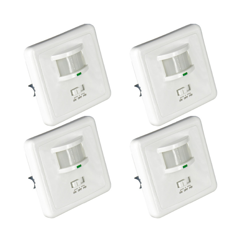 Pack 4 Interruptores con Sensor Infrarrojo de Movimiento y Sensor Crepuscular 7hSevenOn Home Enchufes Inteligentes 1