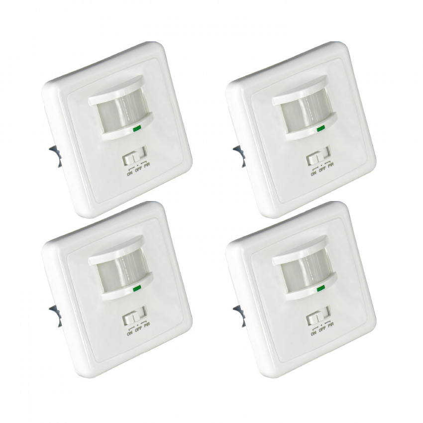 Pack 4 Interruptores con Sensor Infrarrojo de Movimiento y Sensor Crepuscular 7hSevenOn Home Enchufes Inteligentes 1