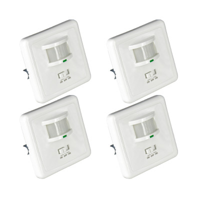 Pack 4 Interruptores con Sensor Infrarrojo de Movimiento y Sensor Crepuscular 7hSevenOn Home Enchufes Inteligentes 1