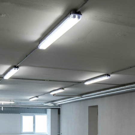 Pantalla LED Integrada 18W 1440lm Waterproof IP65 6000K 50000H Eilen Pantallas y Regletas LED 5