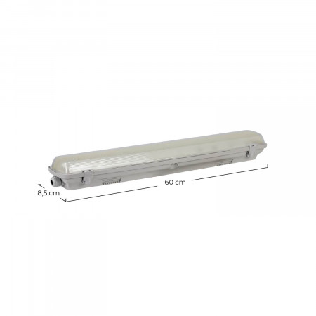 Pantalla LED Integrada 18W 1440lm Waterproof IP65 6000K 50000H Eilen Pantallas y Regletas LED 4 Pantalla LED Integrada 18W 1440lm Waterproof IP65 6000K 50000H Eilen Pantallas y Regletas LED 4