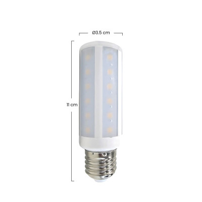 Bombilla LED Mazorca E27 9W Equi.60W 806lm 25000H 7hSevenOn Bombillas LED 8