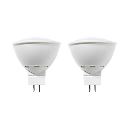 Pack 2 Bombillas LED Spotlight GU5.3 6W Equi.50W 540lm 25000H 7hSevenOn LED Bombillas LED 5