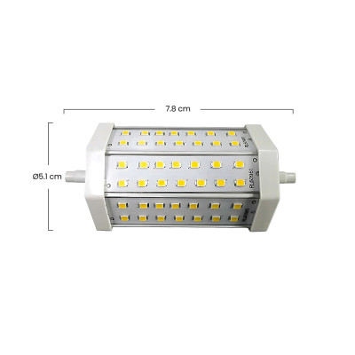 Bombilla LED Tubo R7S 9W Equi.60W 806lm 4000K 25000H 7hSevenOn Bombillas LED 3