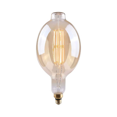 Ampoule LED géante E27 8 W (équivalent 40 W), 500 lm, dimmable, 2 100 K, dorée, 15 000 h 7hSevenOn Vintage Ampoules LED 1