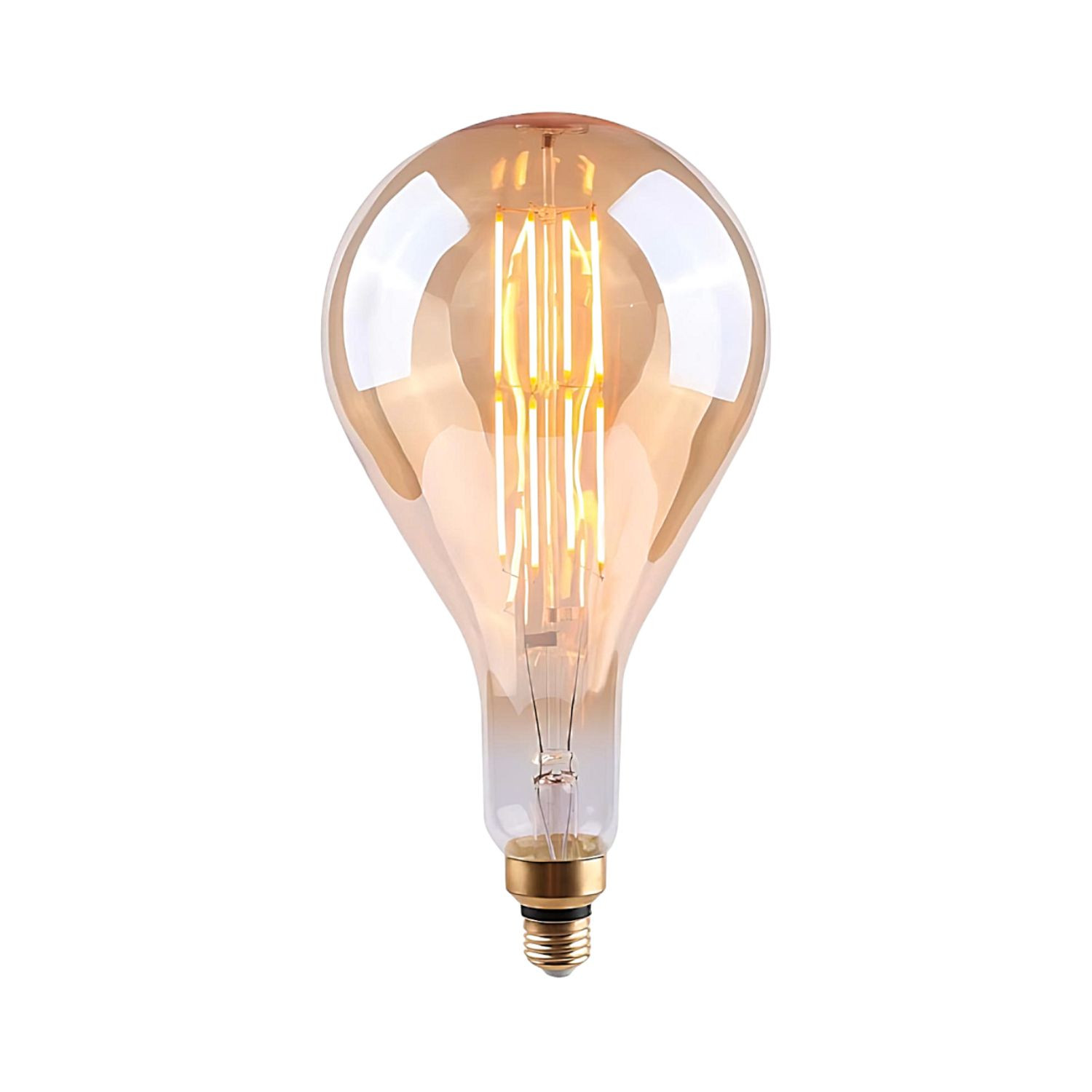 Bombilla LED Gota Gigante E27 8W Equi.40W 500lm Regulable Gold
