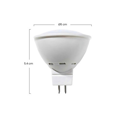 Bombilla LED Spotlight GU5.3 5W Equi.35W 400lm 3000K 15000H Eilen Bombillas LED 3