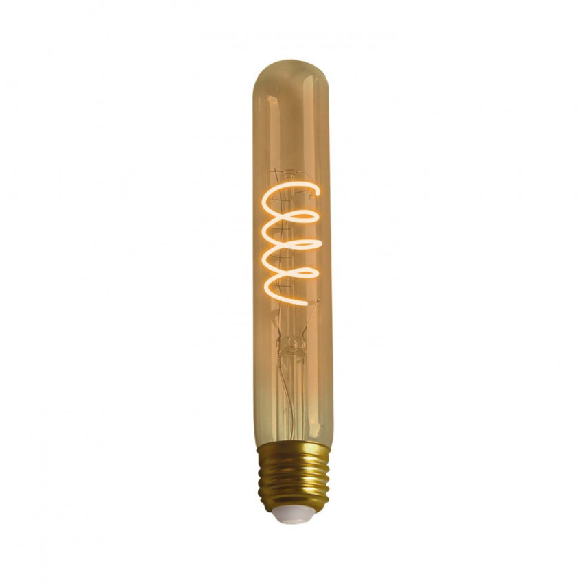 Bombilla LED Filamento Tubular E27 4W 200lm Regulable 2100K 15000H 7hSevenOn Vintage Bombillas LED 1