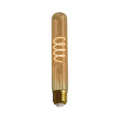 Bombilla LED Filamento Tubular E27 4W 200lm Regulable 2100K 15000H 7hSevenOn Vintage Bombillas LED 1