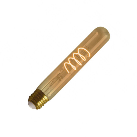 Bombilla LED Filamento Tubular E27 4W 200lm Regulable 2100K 15000H 7hSevenOn Vintage Bombillas LED 2