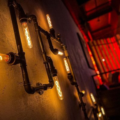 Bombilla LED Filamento Tubular E27 4W 200lm Regulable 2100K 15000H 7hSevenOn Vintage Bombillas LED 4