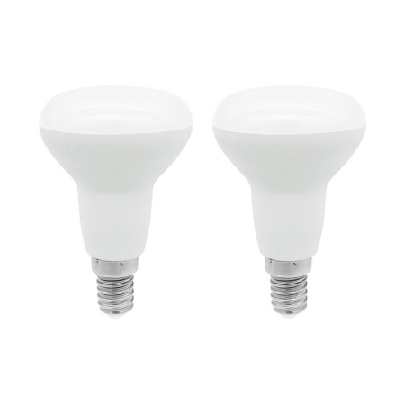 Pack 2 Bombillas LED Reflectora E14 5W Equi.40W 470lm 25000H 7hSevenOn Premium Bombillas LED 1
