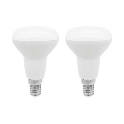 Pack 2 Bombillas LED Reflectora E14 5W Equi.40W 470lm 25000H 7hSevenOn Premium Bombillas LED 1