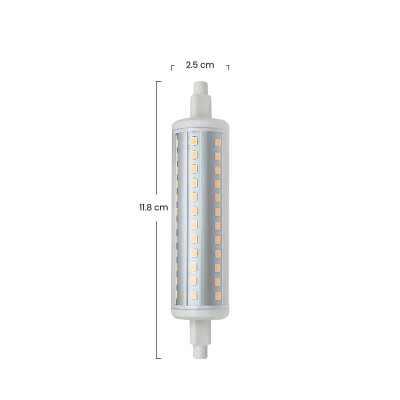 Bombilla LED Tubo R7S 10W Equi.80W 1200lm Regulable 4000K 25000H 7hSevenOn Bombillas LED 3