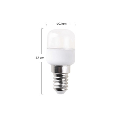 Bombilla LED para Microondas E14 2W Equi.20W 200lm 4000K 15000H 7hSevenOn Premium Bombillas LED 3