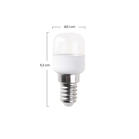 Bombilla LED para Frigorífico E14 1W Equi.10W 100lm 4000K 15000H 7hSevenOn Premium Bombillas LED 3