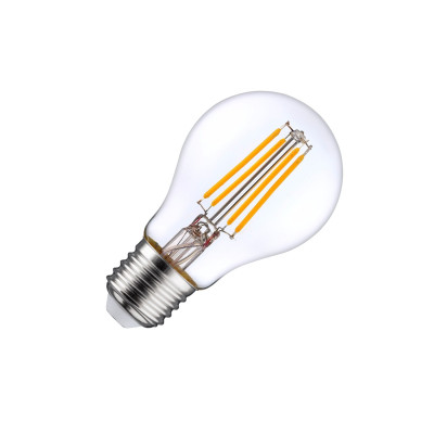2er-Pack Standard-LED-Glühfadenlampen E27, 8 W (entspricht 60 W), 806 lm, 2700 K, 25.000 Std. 7hSevenOn Premium