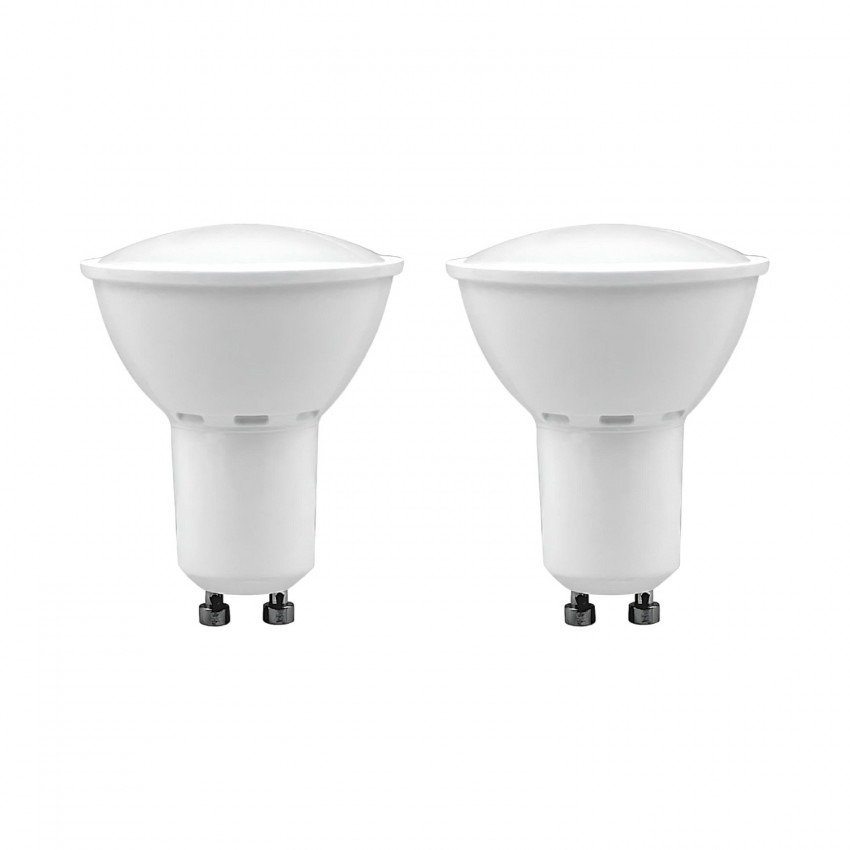 Pack 2 Bombillas LED Spotlight GU10 6W Equi.50W 540lm 4000K 25000H 7hSevenOn Premium Bombillas LED 1
