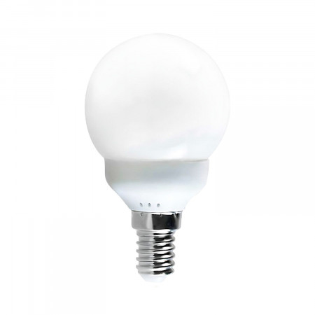 Lâmpada CFL economizadora de energia Mini Globe E14 7W 385lm 2700K 7hSevenOn Iluminação economizadora de energia 1