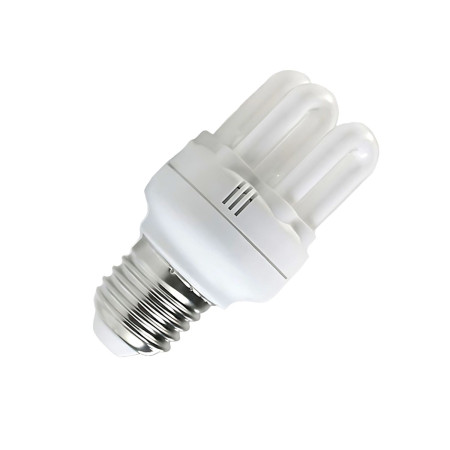 Pack 2 Bombillas CFL Bajo Consumo Mini 6U E27 11W 605lm 2700K Merylux Iluminación Bajo Consumo 2
