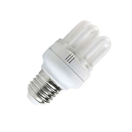 Pack 2 Bombillas CFL Bajo Consumo Mini 6U E27 11W 605lm 2700K Merylux Iluminación Bajo Consumo 2