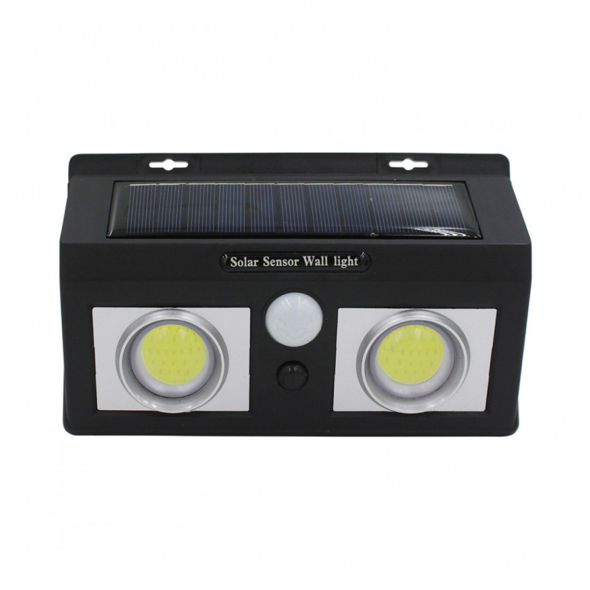 Arte confort Aplique solar para exterior con sensor Merope (Detector de  movimiento, 6 W, Color de luz: Blanco neutro, Negro)