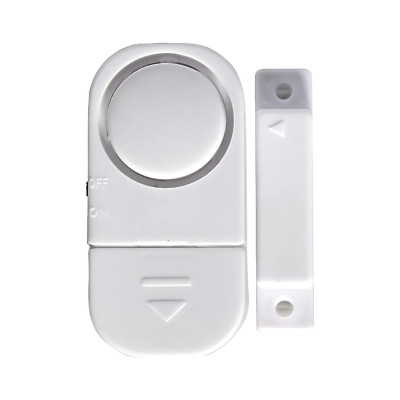 Pack 2 Alarmes para portas e janelas com 6 pilhas LR44 incluídas Branco Nine&One Câmaras e sensores 2