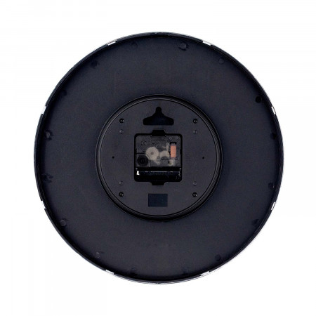 Reloj de Pared Moderno en Relieve con Esfera Negra Ø30 cm O91 Relojes de Pared 5