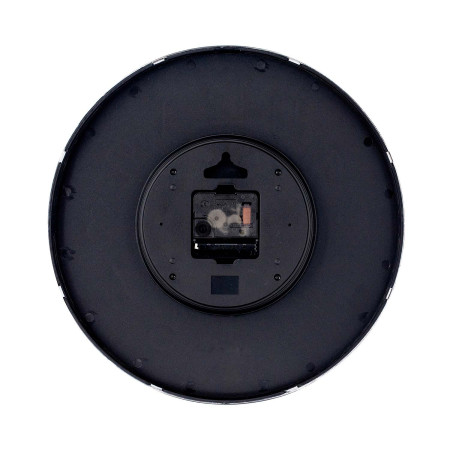Reloj de Pared Moderno en Relieve con Esfera Negra Ø30 cm O91 Relojes de Pared 5