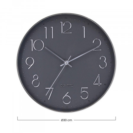 Relógio de parede decorativo Várias cores Ø30 cm O91 Relógios de parede 27