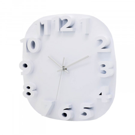 Relógio de parede 3D moderno 30x30cm O91 Relógio de parede 2
