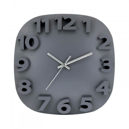 Relógio de parede 3D moderno 30x30cm O91 Relógio de parede 5