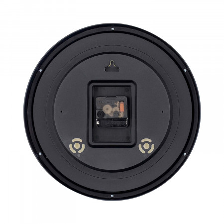 Reloj de Pared Clásico Negro con Esfera Blanca Ø30.5 cm O91 Relojes de Pared 5