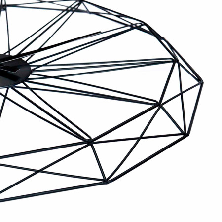 Reloj de Pared Moderno Negro Ø60cm O91 Relojes de Pared 3