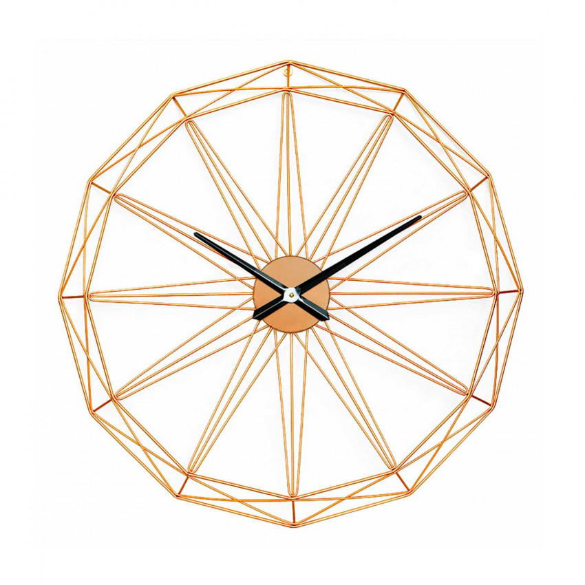 Reloj de Pared Moderno Dorado Ø80cm O91 Relojes de Pared 1