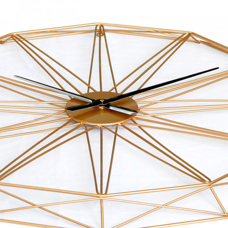 Reloj de Pared Moderno Dorado Ø80cm O91 Relojes de Pared 2