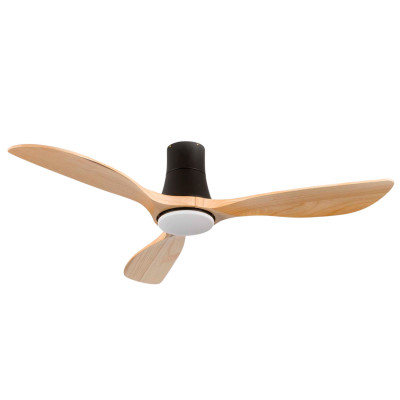 Ventilador de Techo con Luz 3 Aspas 56W 6 Velocidades Dakota Dayron Ventiladores de Techo 8