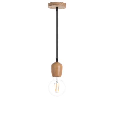 Lámpara de Techo Losice Natural 8x8x10cm 7hSevenOn Deco Pendels 1