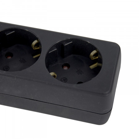 Regleta 3 Enchufes Schuko 1,5m con Interruptor 7hSevenOn Bases Múltiples 3