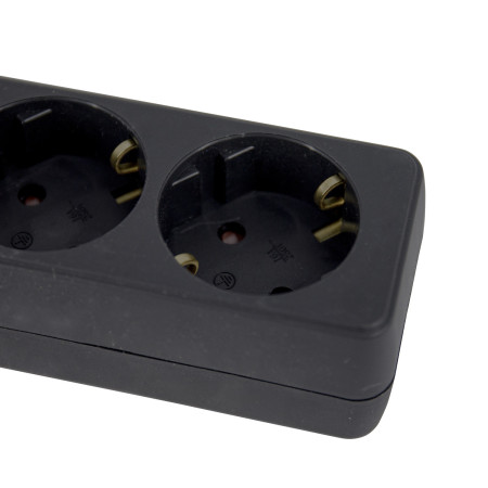 Régua de tomadas Schuko 3 x 1,5 m com interrutor 7hSevenOn Tomadas múltiplas 3